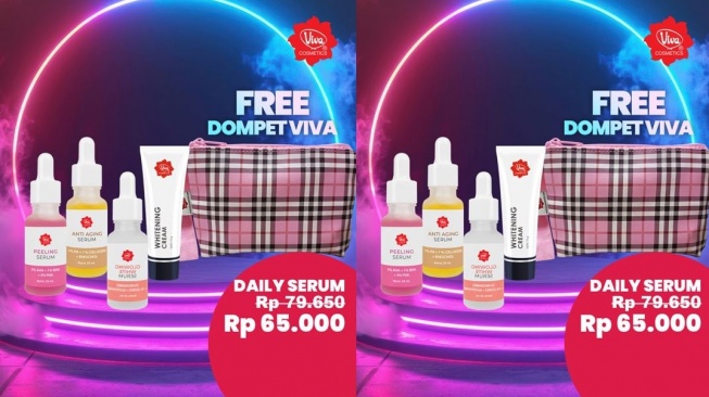 Promo skincare Viva Juli 2025. (beliviva.vivacosmetic.com)