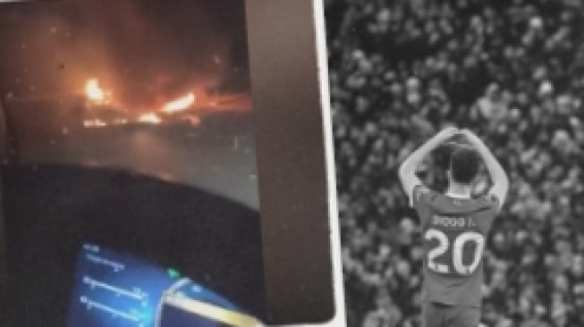 Sopir Truk Rekam Detik-detik Diogo Jota dan Andre Silva Tewas