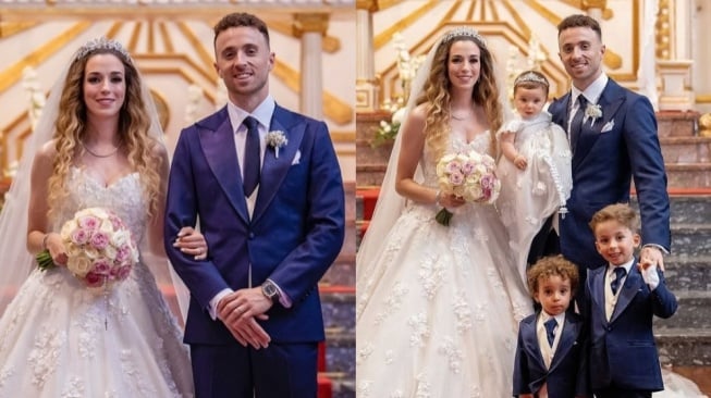 Potret Pernikahan Diogo Jota, Bintang Liverpool yang Meninggal Tragis