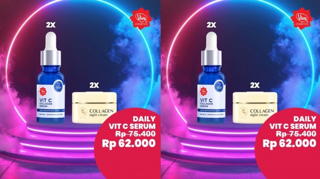Promo skincare Viva Juli 2025. (beliviva.vivacosmetic.com)
