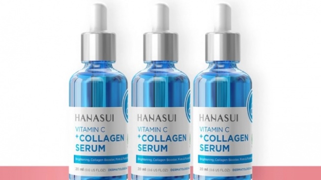 4 Rekomendasi Serum Hanasui untuk Usia 40 tahun ke Atas, Cuma Rp20 Ribuan Bisa Lawan Tanda Penuaan