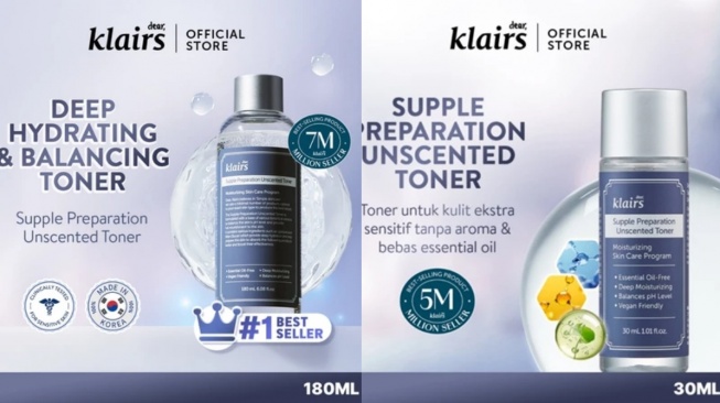 Rekomendasi skincare Korea BPOM