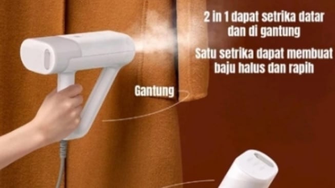 Deerma Mini Portable Steamer HS100. [Tokopedia]