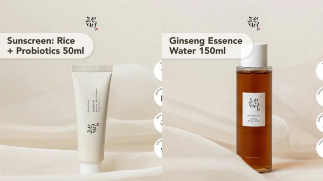 Rekomendasi skincare Korea BPOM