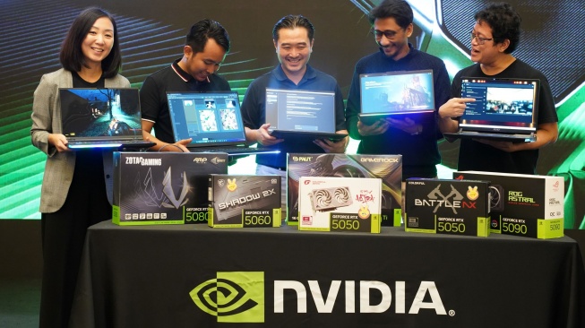 NVIDIA Luncurkan Kartu Grafis dan Laptop Terbaru RTX 50 Series, Frame Rate Naik hingga 8 Kali Lipat