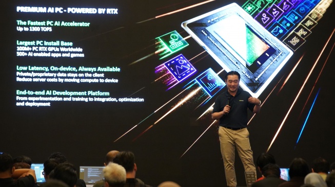 NVIDIA Luncurkan Kartu Grafis dan Laptop Terbaru RTX 50 Series di Jakarta. [NVIDIA]