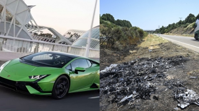 Hangus Terbakar, Berapa Harga Lamborghini Nahas yang Dikendarai Diogo Jota?