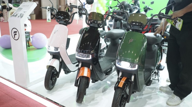 Ofero Indonesia Bawa Motor Listrik Rp 3 Jutaan di Pekan Raya Jakarta (PRJ) 2025. (Foto: Ofero)