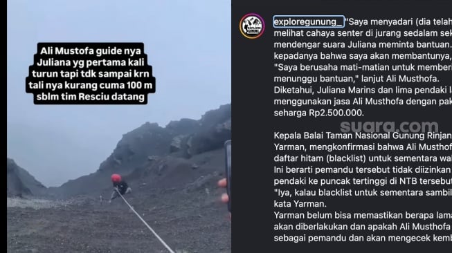 'Mundur Slowly Slowly' Video Viral Guide Juliana Marins, Ini yang Sebenarnya Terjadi