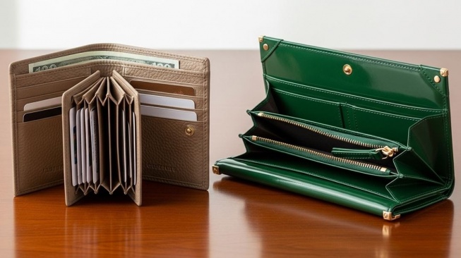 Ilustrasi dompet. (Google AI Studio)