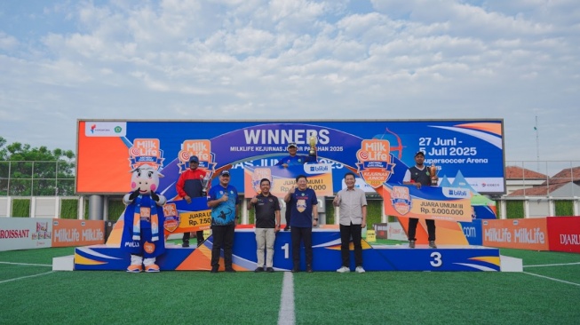 Kontingen Jawa Tengah mempertahankan gelar juara umum di ajang MilkLife Archery Challenge Kejurnas Junior 2025 dengan mengumpulkan total 79 medali yang terdiri dari 32 emas, 22 perak dan 25 perunggu. [Dok. Istimewa]