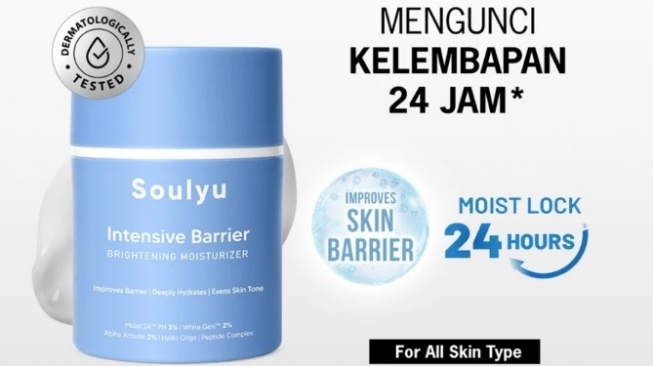 SOULYU Intensive Barrier Brightening Moisturizer (Shopee)