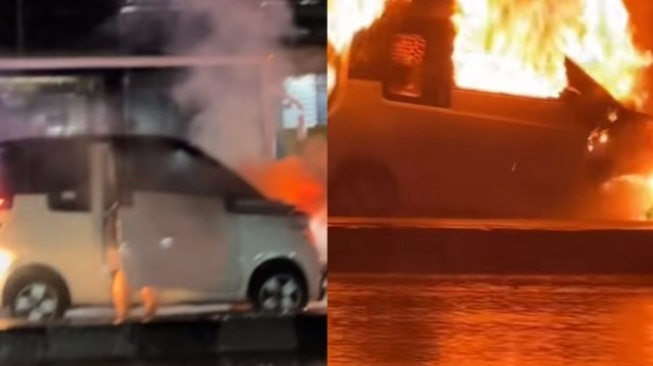 Mobil Listrik Terbakar di Jalan? Ini Langkah yang Wajib Dilakukan