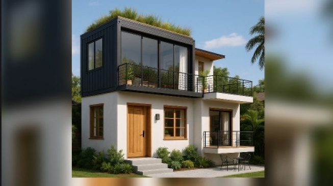 7 Desain Rumah 2 Lantai Mungil Cantik, Solusi Modern untuk Lahan Terbatas di Tengah Kota!