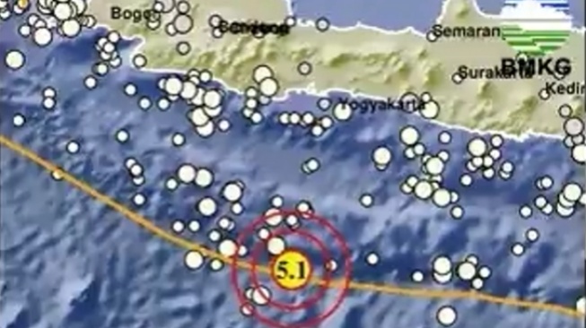 Gempa Pangandaran Magnitudo 5,1 Tak Berpotensi Tsunami