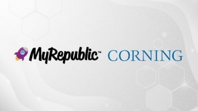 Kolaborasi MyRepublic x Corning, menggunakan teknologi baru demi internet cepat. [MyRepublic]