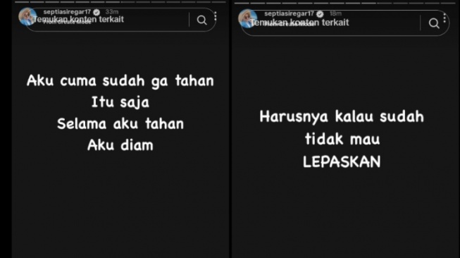 Curhat Merasa jadi Janda, Istri Putra Siregar Malah Dicibir. [Instagram]