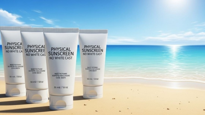 Cari Physical Sunscreen yang Bebas White Cast? Ini Rekomendasinya, Gak Bikin Wajah Abu-Abu