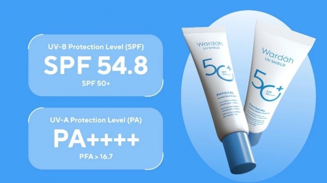 Rekomendasi physical sunscreen bebas white cast. (Shopee)