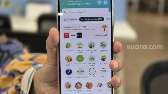 Grab Hadirkan Fitur Pesan Meja, Makan di Tempat Viral Nggak Perlu Antre