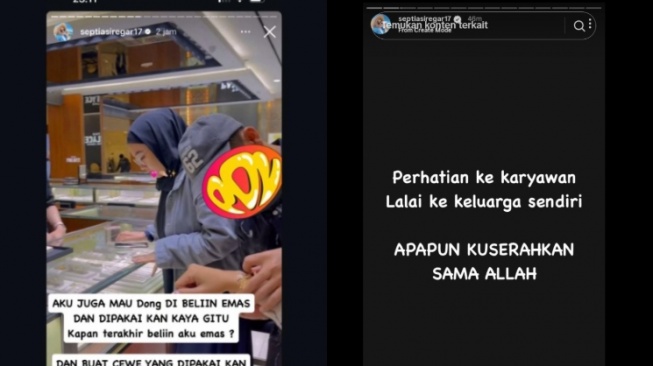 Curhat Merasa jadi Janda, Istri Putra Siregar Malah Dicibir. [Instagram]