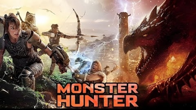Film Monster Hunter yang dibintangi Milla Jovovich dan Tony Jaa tayang malam ini di Trans TV. [YouTube]