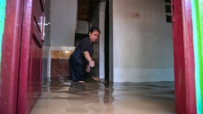 Jakarta Banjir Lagi Senin Malam, 16 RT Terendam Air