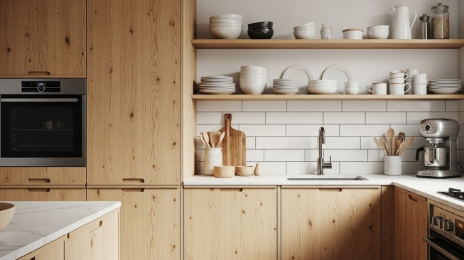 Kitchen set model skandinavia (Google AI Studio)