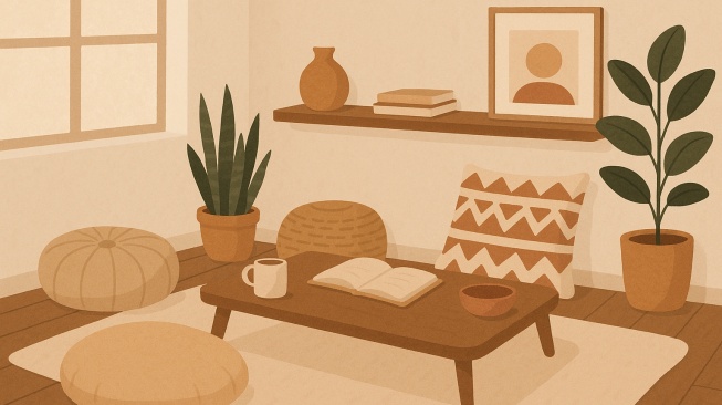 5 Inspirasi Furnitur Lesehan Estetik untuk Ruang Nyaman di Rumah