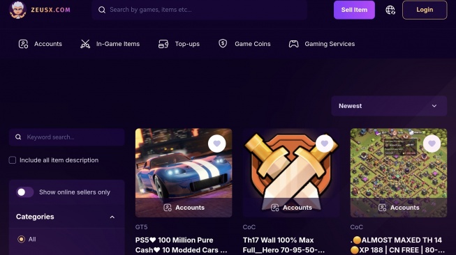 (Dok: Zeusx Marketplace)