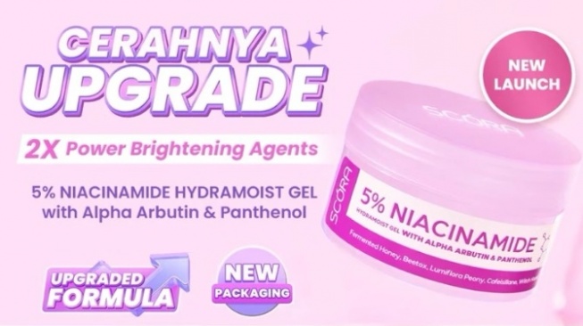 SCORA 5% Niacinamide Hydramoist Gel (Shopee)