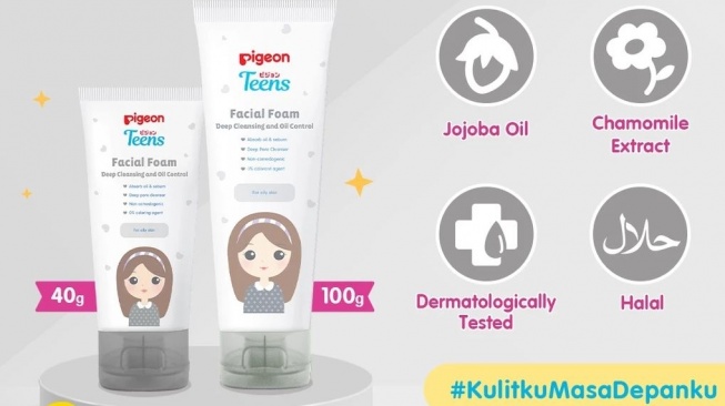 Facial wash untuk remaja. (Shopee)