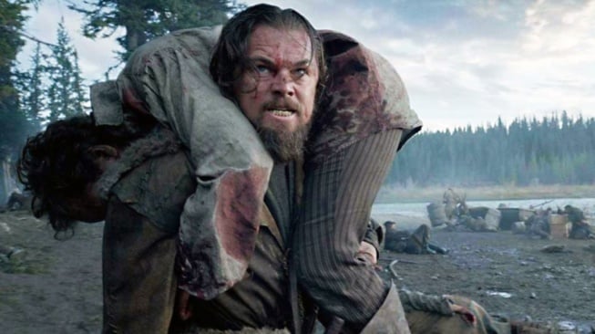 Film The Revenant yang dibintangi Leonardo DiCaprio dan Tom Hardy, tayang di Trans TV malam ini pukul 23.00 WIB. [YouTube]