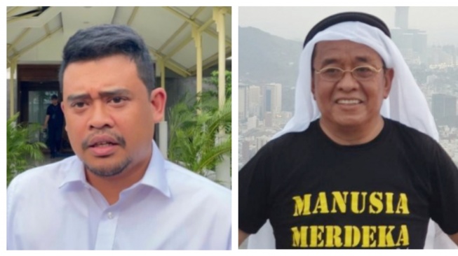 Kolase foto Bobby Nasution dan Said Didu. (Tangkapan layar/ist)
