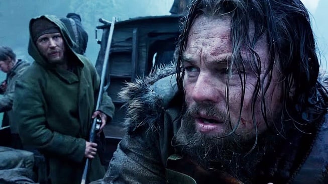 Film The Revenant yang dibintangi Leonardo DiCaprio dan Tom Hardy, tayang di Trans TV malam ini pukul 23.00 WIB. [YouTube]