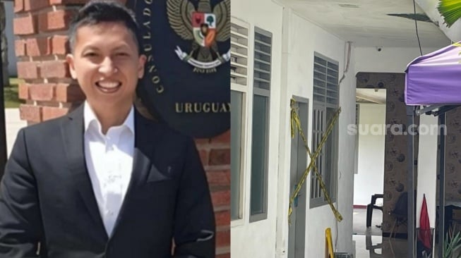 Meninggalnya Arya Daru Pangayunan, seorang diplomat ahli muda di Direktorat Perlindungan WNI Kementerian Luar Negeri (Kemenlu) masih menyisakan teka-teki. (Suara.com/Kolase)