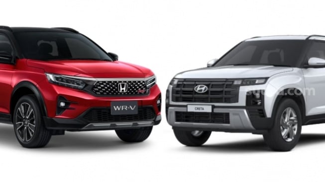 Harganya Beda Tipis, Mending Honda WR-V E CVT atau Hyundai Creta Active MT?