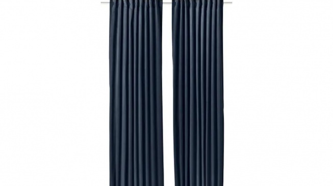 Warna gorden yang bikin ruangan tampak mewah dan elegan (Ikea)