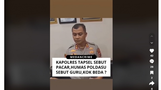 Bocah 16 Tahun Tabrak Pengendara di Medan Pakai Mobil Propam, Keterangan Polisi Janggal. [TikTok]