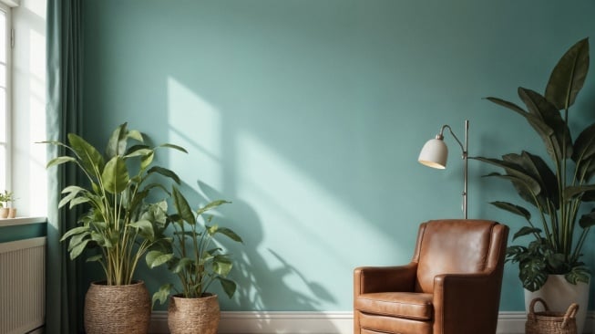 Ruangan berwarna sage green [Freepik]
