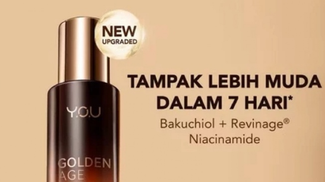YOU Golden Age Refining Serum. [Shopee]