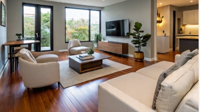 konsep open plan
