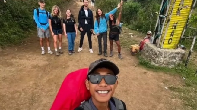 Ali Musthofa, Pemandu Lokal Pendakian Juliana Marins ke Gunung Rindani (TikTok)