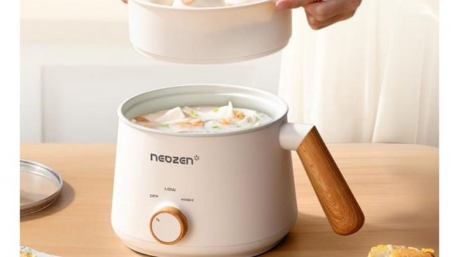 Neozen Electric Multipot with Steamer (Tokopedia)