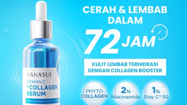 Serum Hanasui untuk flek hitam. (Shopee Hanasui Official Shop)