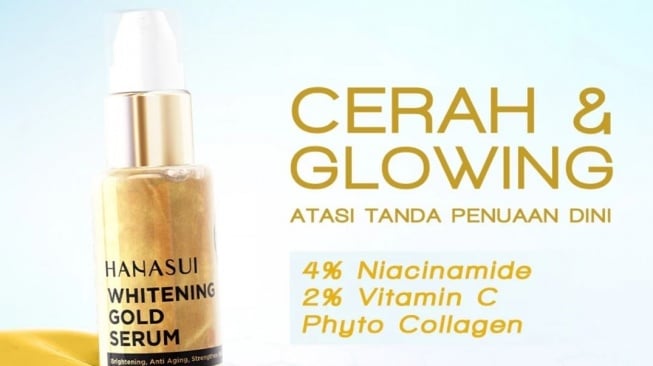 Serum Hanasui untuk flek hitam. (Shopee Hanasui Official Shop)