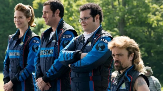 Film Pixels yang dibintangi Adam Sandler dan Peter Dinklage akan tayang di Trans TV malam ini pukul 21.00 WIB. [Instagram]