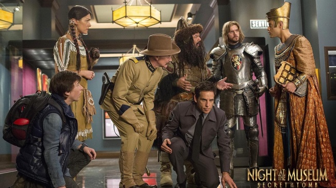 Film Night at the Museum yang dibintangi Ben Stiller siap digarap ulang. [Instagram]
