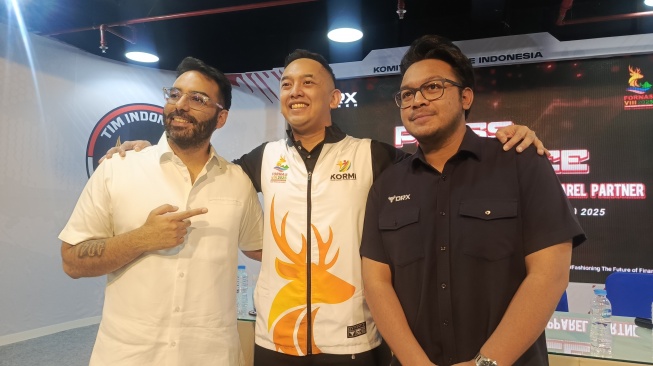 Festival Olahraga Masyarakat Indonesia (FORNAS) 2025 mendapat dukungan dari DRX sebagai Official Sponsor sekaligus Official Apparel. FORNAS akan digelar di Nusa Tenggara Barat (NTB) 26 Juli sampai 1 Agustus.  [Dok. Istimewa]