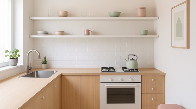 10 Desain Dapur Rumah Subsidi Minimalis, Multifungsi yang Bikin Nyaman!